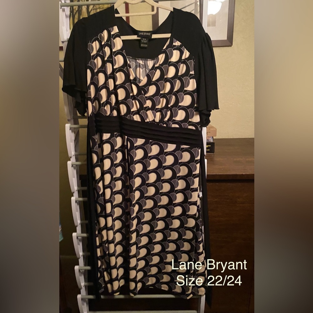 NWOT Lane Bryant dress with self belt